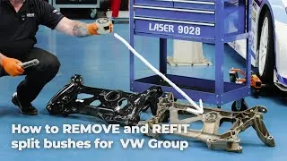 Thumbnail: Remove & refit VW Group engine subframe split bushes without damage | Laser Part No. 9028 |