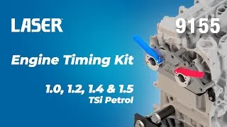Thumbnail: Engine Timing Kit - for VW Group 1.0, 1.2, 1.4, 1.5 TSi Petrol | 9155 | Laser Tools |
