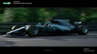 Thumbnail: Gran Turismo Sport Lewis Hamilton F1 Car W08 EQ Power+ 2017 Replay at Le Mans