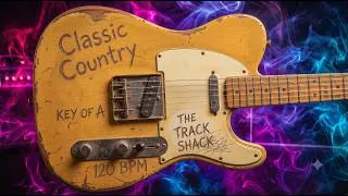 Thumbnail: Neon Smooth Classic Country Groove  Key of A  120 BPM