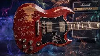 Thumbnail: Hard Rock Backing Track  E5 Power Groove  90 BPM  Sharp Minor Jam