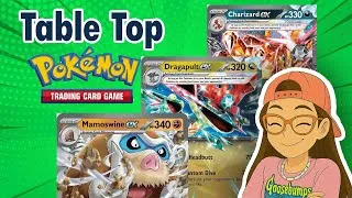 Thumbnail: Mamoswine ex vs Charizard Dragapult ex | Table Top | Pokémon Trading Card Game