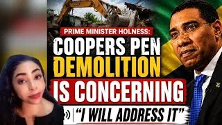 Thumbnail: PM Andrew Holness Breaks Silence on Coopers Pen Demolition: “It Is Concerning” #jamaicanews 