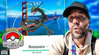 Thumbnail: I Was NOT Expecting This at Pokémon GO Worlds… San Francisco Rayquaza!