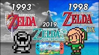 Thumbnail: Link's Awakening (1993) VS Link's Awakening DX (1998) VS Link's Awakening HD (2019)