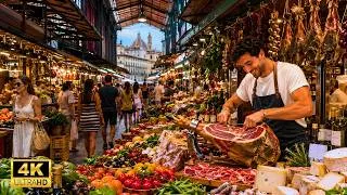 Thumbnail: SUMMER MORNING MARKET IN FLORENCE 🇮🇹 | THE MOST EYE-OPENING FOOD MARKET 👀 I'VE EVER FILMED [4K]