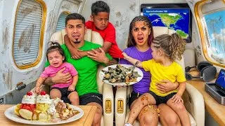 Thumbnail: Flying First Class With 3 Kids! *NOT EASY* 
