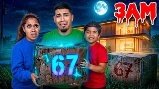 Thumbnail: SOMEONE LEFT A CREEPY 67 PACKAGE AT 3AM!