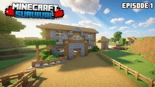Thumbnail: Can I Survive In This Minecraft World  ! 😍 || Minecraft Survival Series Part :- 1 🔥