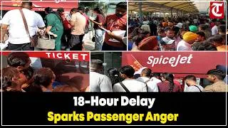 Thumbnail: SpiceJet flight delayed 18 hours at Amritsar airport, passengers protest over disruption