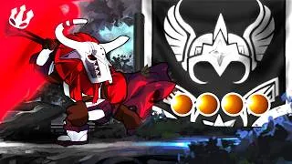 Thumbnail: KING ZUVA GOD Destroys RANKED PLACEMENTS | Brawlhalla Valhallan Commentary