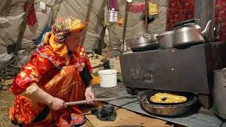 Thumbnail: Nomadic Life in the Frozen Wilderness: Cooking Traditional Meals in a Yurt