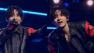 Thumbnail: Taehyung looking at “we stayed” fan project! 260323 BTS Spotify Swimside Live Concert Fancam 방탄소년단