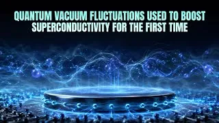Thumbnail: Quantum Vacuum Fluctuations Used To Boost Superconductivity For The First Time #physics #viralvideo 