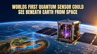 Thumbnail: Worlds First Quantum Sensor Could See Beneath Earth From Space 🤯 #technology #viralvideo 