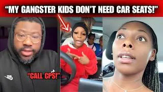 Thumbnail: Black Mom REFUSES CAR SEATS: "My Kids Are Gangsters!" Americans EXPLODE & Demand CPS Check!