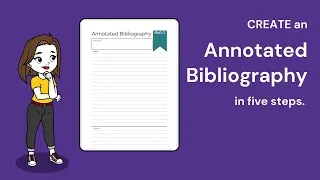 Thumbnail: How to create an Annotated Bibliography in 5 steps
