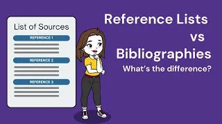 Thumbnail: Reference Lists vs Bibliographies