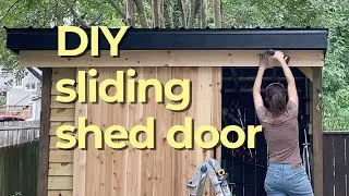 Thumbnail: DIY Sliding Shed Door | Easy Build + Installation