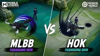 Thumbnail: MLBB vs HOK: WHO Has the Better Fushiguro Skin?