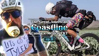 Thumbnail: Day 9 | We Need To Ride 200 MILES & FAST! | The Great American Coastline  🇨🇦🇺🇸🇲🇽