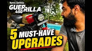 Thumbnail: 5 Important Upgrades for the Guerrilla 450 | You Must Know