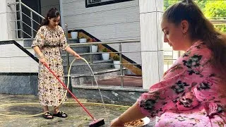 Thumbnail: Simple Village Life | Morning Chores & Traditional Walnut Kuku Recipe
