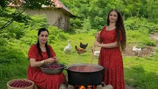 Thumbnail: From Fresh Plums to Homemade Plum Paste | Peaceful Village Life