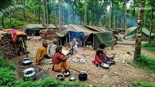 Thumbnail: Real Forest Tribe Life in Nepal 🇳🇵 | Daily Survival, Traditional Cooking & Jungle Living 