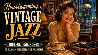 Thumbnail: Heartwarming Vintage Jazz ❤️ Soulful 1950s Songs of Human Kindness and Warmth