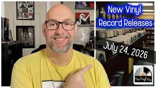 Thumbnail: New Vinyl Record Releases for July 24, 2026 (David Bowie, The Strokes & More)