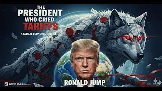 Thumbnail: The President Who CRIED TARIFFS 📉 (An Animated Political Satire) | The Viral Cut