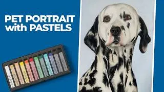 Thumbnail: Pet Portrait Drawing with Pastels