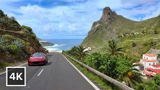 Thumbnail: Driving Across TENERIFE 🏝️ | South to North Coast Scenic Highway / 4K 60fps Real Sound