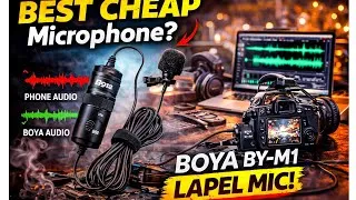 Thumbnail: Honest review on boya budget lapel mic 2026