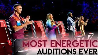 Thumbnail: MOST ENERGETIC BLINDS ON THE VOICE | BEST AUDITIONS
