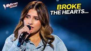 Thumbnail: She Didn't Just Sing... She Poured Her Heart Out | Amber Sindoni | The Voice Journey #163 [4K]