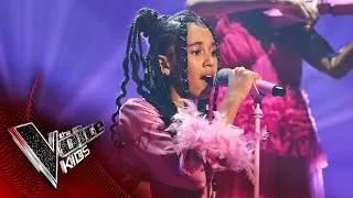 Thumbnail: Hayla sings I Am Changing by Jennifer Hudson ✨ | The Voice Kids UK 2023