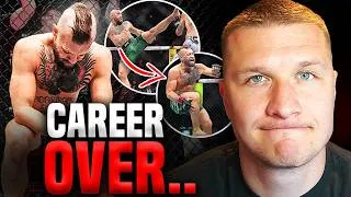Thumbnail: Conor McGregor TEARS His ACL In 5 Seconds & DESTROYS His Comeback.. It's All OVER