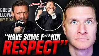 Thumbnail: Conor McGregor BLASTS Justin Gaethje & Reveals SECRET WEAPON For Max Holloway.. Presser Breakdown