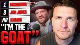 Thumbnail: Conor McGregor GOES OFF On Khabib Nurmagomedov In DELUSIONAL UFC GOAT Rankings.. Full Breakdown