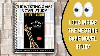 Thumbnail: Look Inside: The Westing Game Novel Study | Cross Curricular Literature Study for ALL Ages