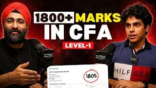 Thumbnail: From Amity to 1800+ Marks in CFA Level 1 May 2026 Attempt | Punye Saini