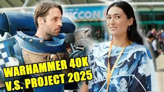 Thumbnail: Warhammer 40K vs Project 2025