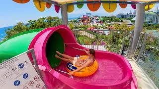 Thumbnail: Waterslides at Delphin Palace & Delphin Imperial in Antalya