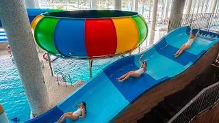 Thumbnail: Waterslides at Aquapark Tropikana - Gołębiewski Pobierowo