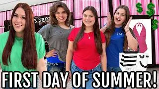 Thumbnail: FIRST DAY of SUMMER SHOPPING TRIP with MY DAUGHTERS!☀️🛍️