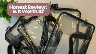 Thumbnail: 4 Pack Clear Toy Storage Bags Review: Waterproof & Spacious Organizers