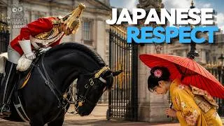 Thumbnail: ULTIMATE RESPECT: Japanese Tourist Bows to the Royal Guard