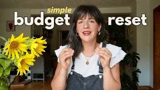 Thumbnail: Stop overspending: A realistic 2-tool budget reset (How we keep to our budget in real life!) 💸